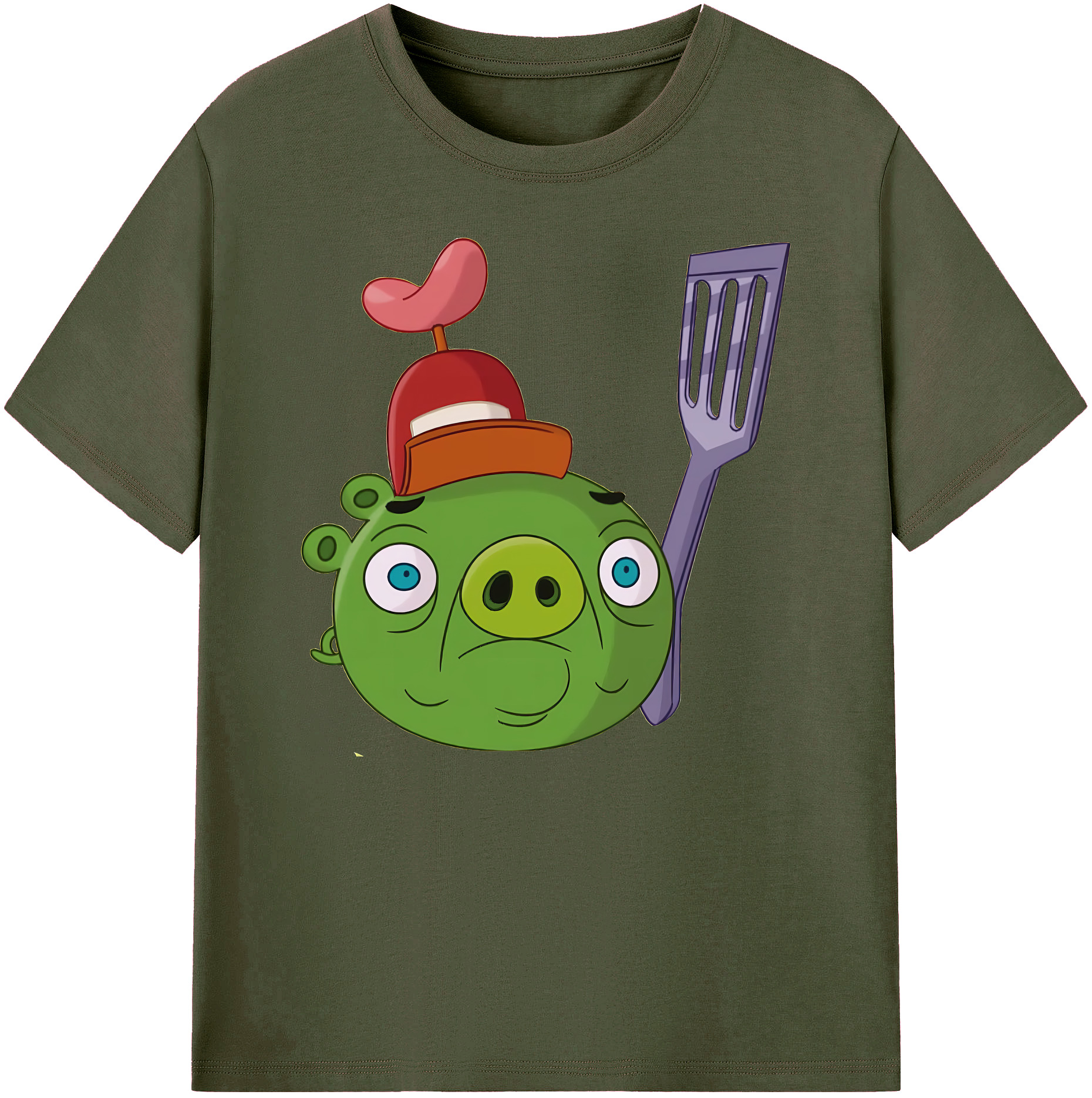 （画像用） Angry Birds アングリーバード 綿100％ メンズ半袖Tシャツ｜肌触りやわらか＆通気性